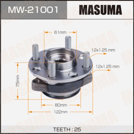 Wheel hub assembly Masuma, MW-21001