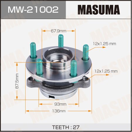 Wheel hub assembly Masuma, MW-21002