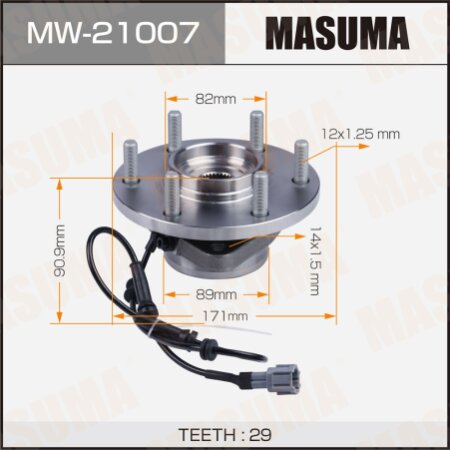 Wheel hub assembly Masuma, MW-21007