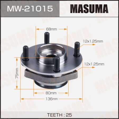 Wheel hub assembly Masuma, MW-21015