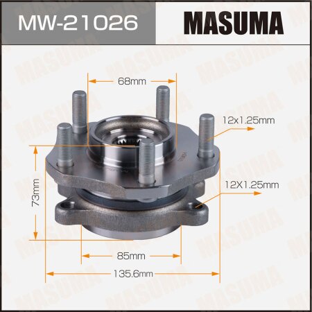 Wheel hub assembly Masuma, MW-21026