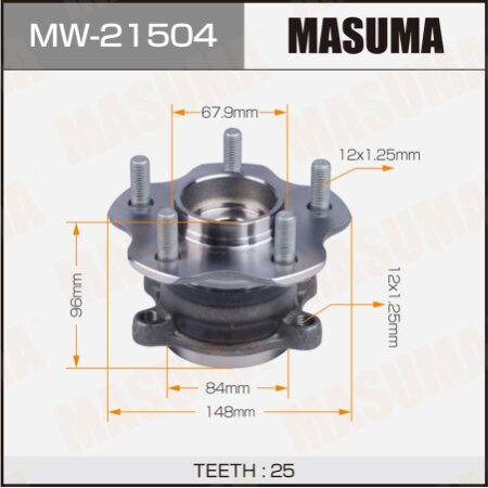 Wheel hub assembly Masuma, MW-21504