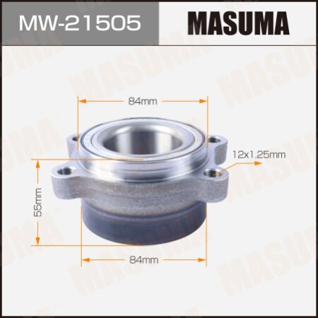 Wheel hub assembly Masuma, MW-21505