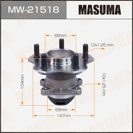 Wheel hub assembly Masuma, MW-21518