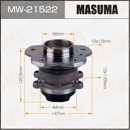 Wheel hub assembly Masuma, MW-21522