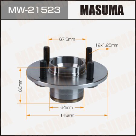 Wheel hub assembly Masuma, MW-21523