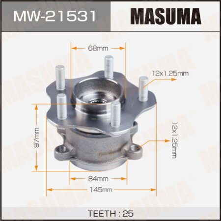 Wheel hub assembly Masuma, MW-21531