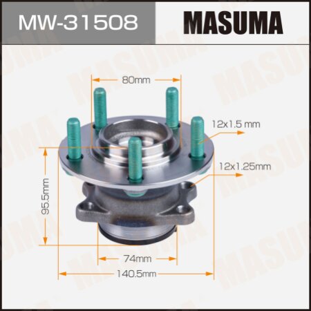 Wheel hub assembly Masuma, MW-31508