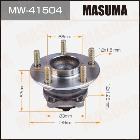Wheel hub assembly Masuma, MW-41504