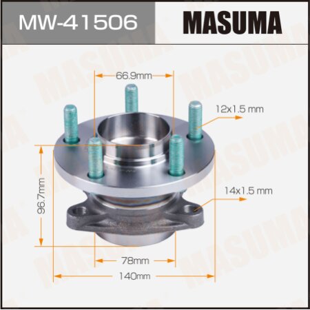 Wheel hub assembly Masuma, MW-41506