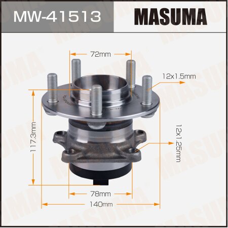 Wheel hub assembly Masuma, MW-41513