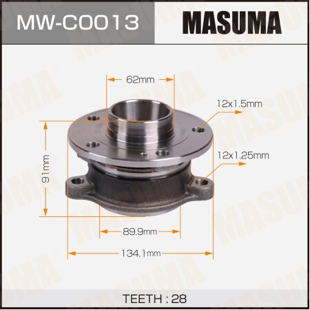 Wheel hub assembly Masuma, MW-C0013