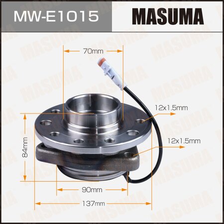 Wheel hub assembly Masuma, MW-E1015