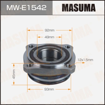 Wheel hub assembly Masuma, MW-E1542