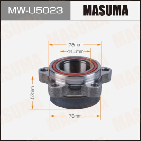 Wheel hub assembly Masuma, MW-U5023