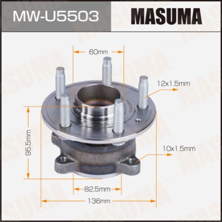 Wheel hub assembly Masuma, MW-U5503