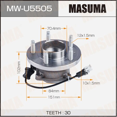 Wheel hub assembly Masuma, MW-U5505