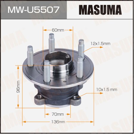 Wheel hub assembly Masuma, MW-U5507