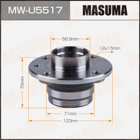 Wheel hub assembly Masuma, MW-U5517