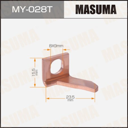 Starter solenoid contact Masuma, MY-028T