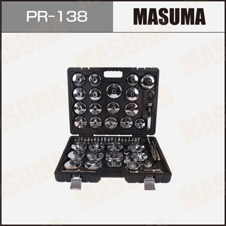Set of pullers for replacing oil filters 58 pieces Masuma, PR-138