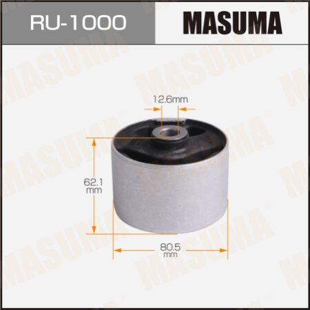 Silent block suspension bush Masuma, RU-1000