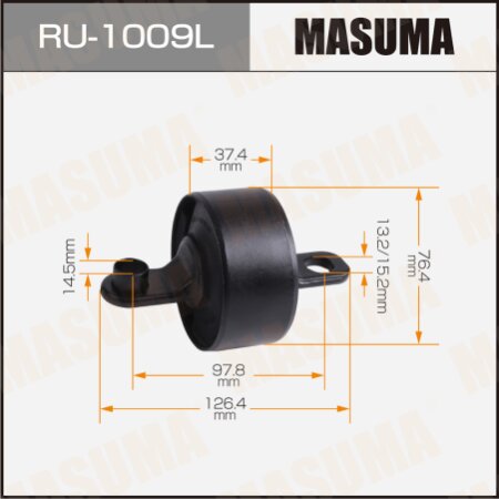 Silent block suspension bush Masuma, RU-1009L