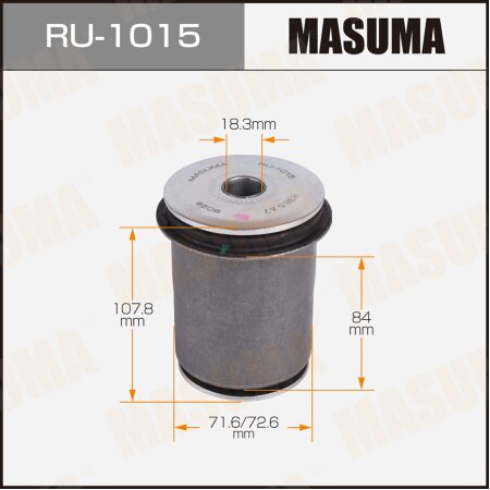 Silent block suspension bush Masuma, RU-1015