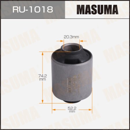 Silent block suspension bush Masuma, RU-1018