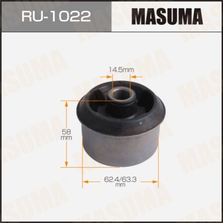 Silent block suspension bush Masuma, RU-1022