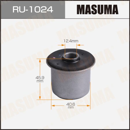 Silent block suspension bush Masuma, RU-1024