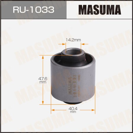 Silent block suspension bush Masuma, RU-1033