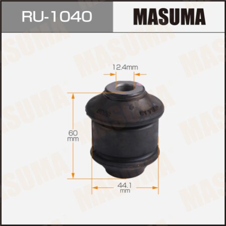 Silent block suspension bush Masuma, RU-1040