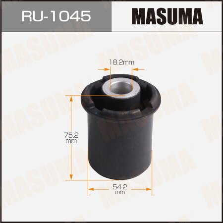 Silent block suspension bush Masuma, RU-1045