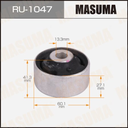 Silent block suspension bush Masuma, RU-1047