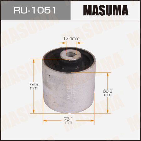 Silent block suspension bush Masuma, RU-1051