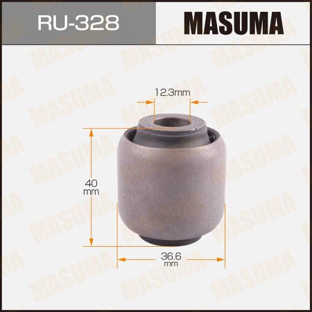 Silent block suspension bush Masuma, RU-328