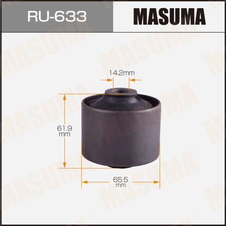 Silent block suspension bush Masuma, RU-633