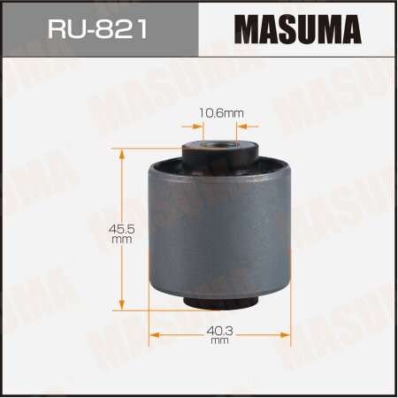 Silent block suspension bush Masuma, RU-821