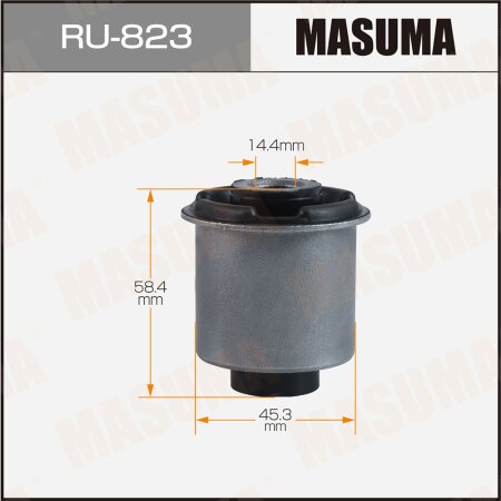 Silent block suspension bush Masuma, RU-823