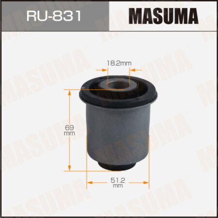 Silent block suspension bush Masuma, RU-831