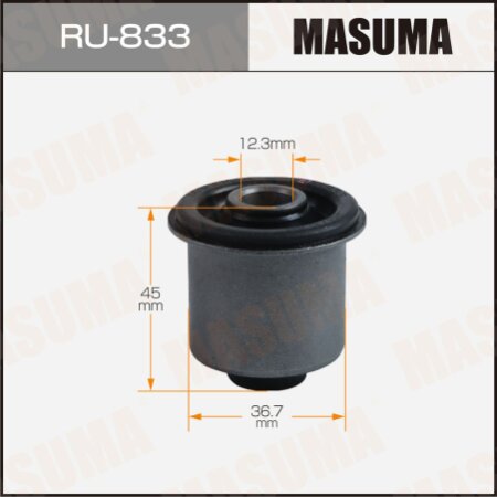 Silent block suspension bush Masuma, RU-833