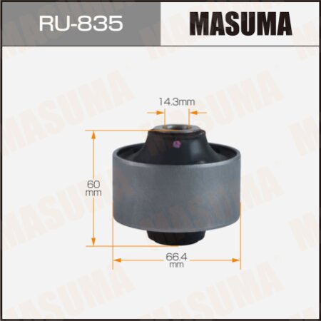 Silent block suspension bush Masuma, RU-835