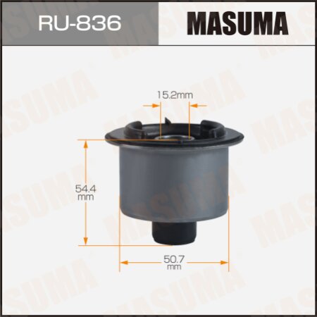 Silent block suspension bush Masuma, RU-836