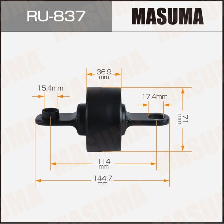 Silent block suspension bush Masuma, RU-837