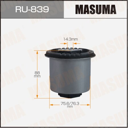 Silent block suspension bush Masuma, RU-839