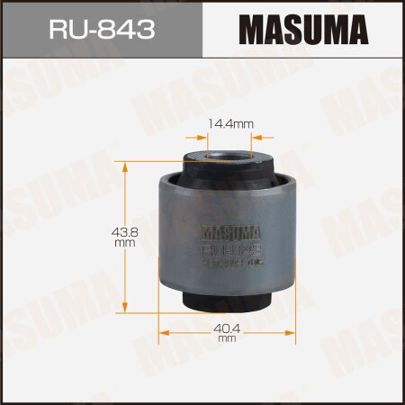 Silent block suspension bush Masuma, RU-843