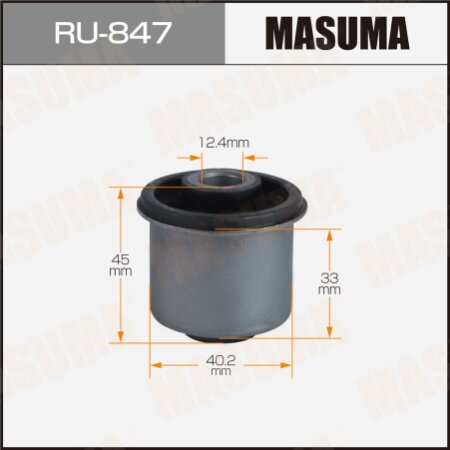 Silent block suspension bush Masuma, RU-847