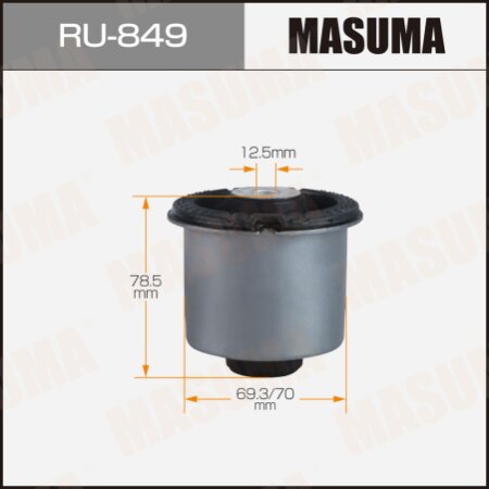 Silent block suspension bush Masuma, RU-849