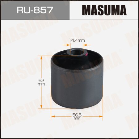 Silent block suspension bush Masuma, RU-857
